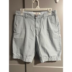 An Original Penguin By Munsingwear Men Flat Front Chino Shorts Light Blue 30